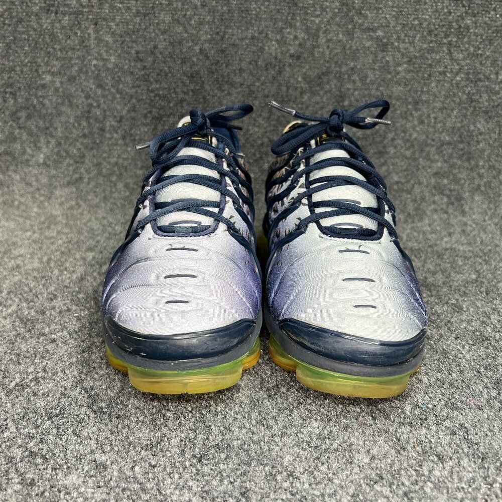 Nike Air‎ VaporMax Plus Shoes Men's Size 9.5 Geometric Obsidian Laser Orange - Picture 2 of 13